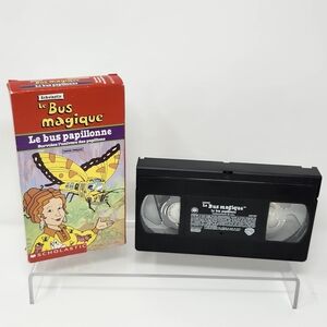 Le Bus Magique VHS Tape French - Tested